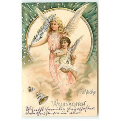 n°21573 - Carte Gaufrée -...