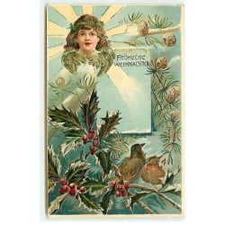 n°21576 - Carte Gaufrée -...